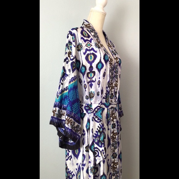 Soft Surroundings Kimono Robe Pockets - Picture 4 of 11